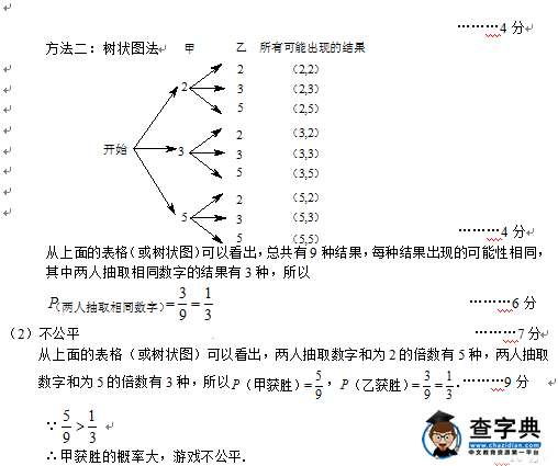 2016丹东中考数学试题及答案