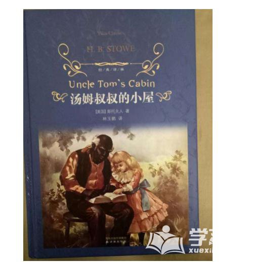 汤姆叔叔的小屋读后感400字范文1